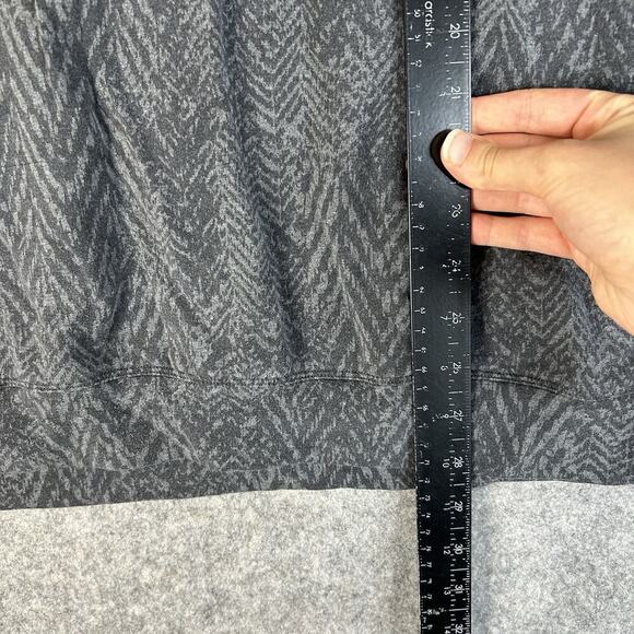 ATHLETA Studio To Street Print Sweatshirt XLT Medusa Women’s Black Gray - Picture 5 of 8